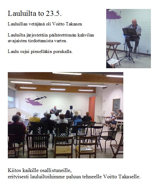 Lauluilta toukokuu